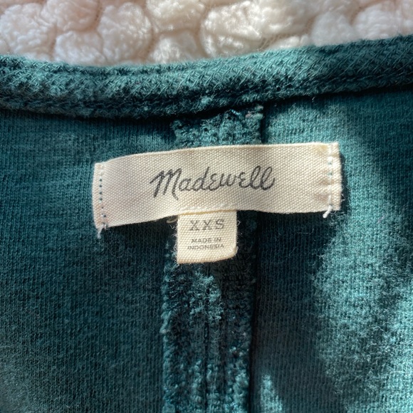 Madewell 3/4 Sleeve Top, Size XXS - Picture 2 of 3